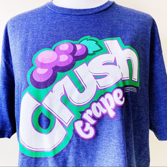 Savvy Other - Crush Grape Soda Drink Savvy T-Shirt Shirt Tee XL